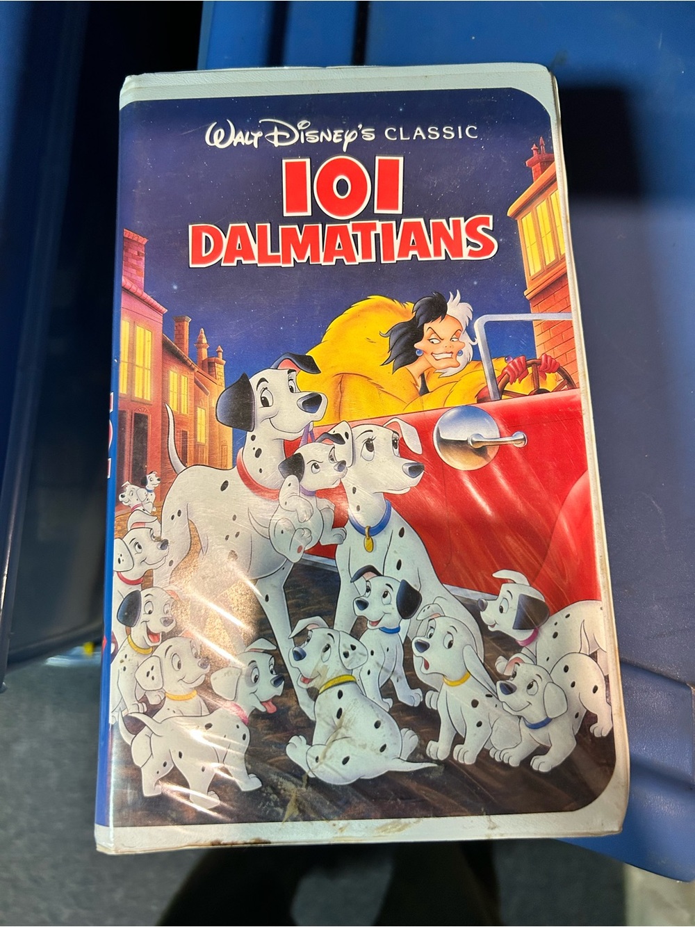 Disney 101 Dalmatians vhs